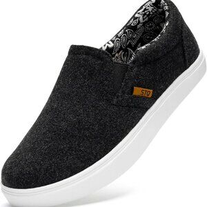Wide Toe Box Slip On Shoes for Women | Business Casual Shoes for Women Trendy Fa